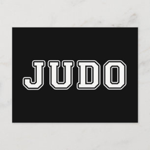 Judo Postcard