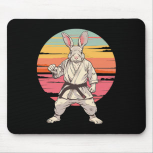 Judo Rabbit Bunny Nature Kickboxing Taekwondo Mart Mouse Mat