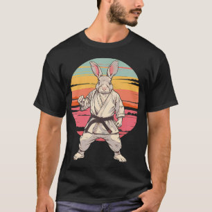 Judo Rabbit Bunny Nature Kickboxing Taekwondo T-Shirt