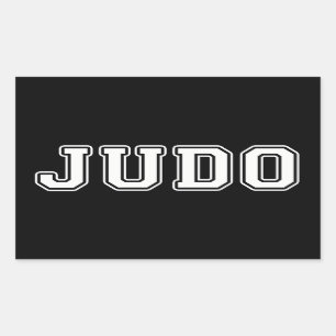 Judo Rectangular Sticker
