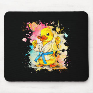 Judo Rubber Duck Nature Kickboxing Taekwondo Mouse Mat