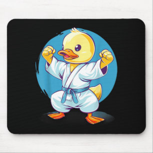 Judo Rubber Duck Nature Kickboxing Taekwondo Mouse Mat