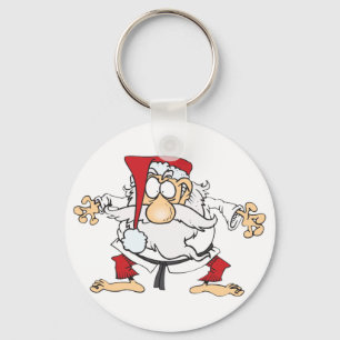 Judo-Santa Key Ring