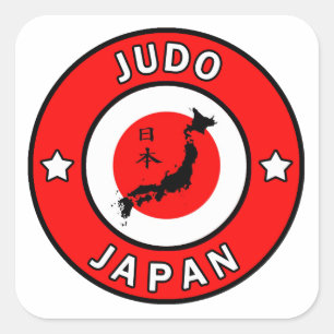 Judo Square Sticker