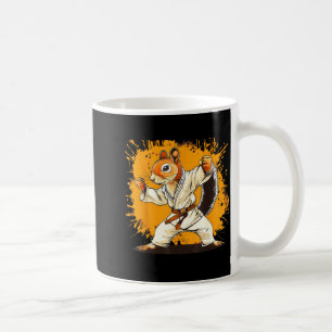 Judo Squirrel Watercolor Taekwondo Karate MMA Coffee Mug