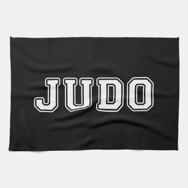 Judo Tea Towel (Horizontal)
