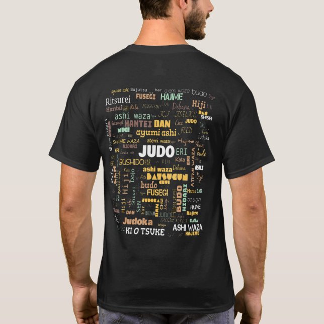 Judo Terminology  Commonly Used Terms T-Shirt (Back)