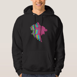 Judo Throw 80s Colors 1980s Hoodie