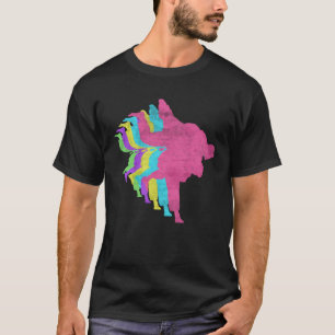 Judo Throw 80s Colours 1980s T-Shirt