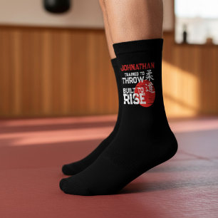 Judo - Trained to Throw - Built to Rise Socks