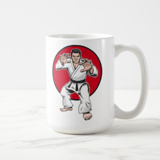 Judo warrior coffee mug