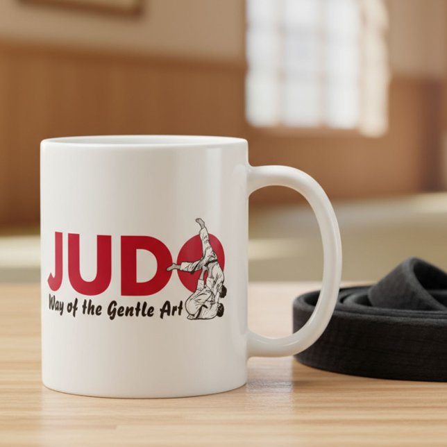 Judo - Way of the Gentle Art | Martial Arts Design Coffee Mug (Creator Uploaded)