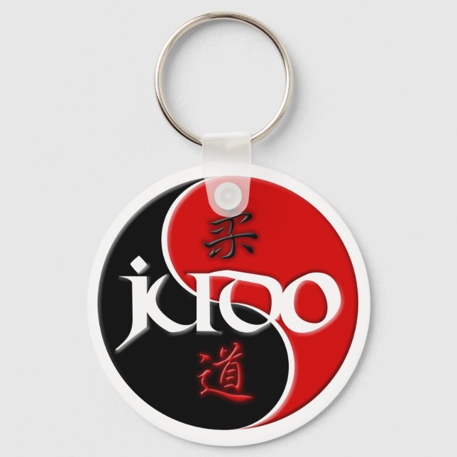 Judô Yin Yang Key Chain (Front)