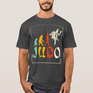 Judoist Evolution Judoka Gift Judo T-Shirt