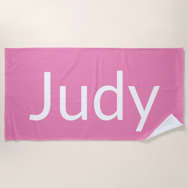 Judy Beach Towel (Front)