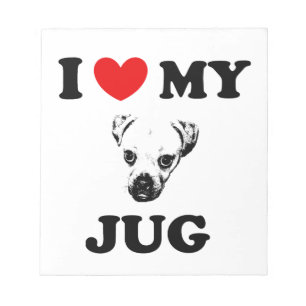 jug dog notepad