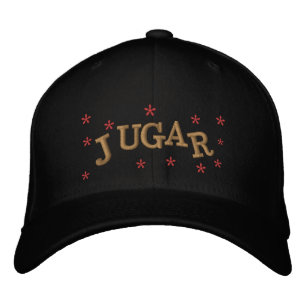 JUGAR, PLAY EMBROIDERED HAT