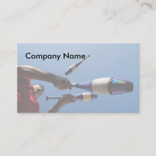 Juggler Business Cards
