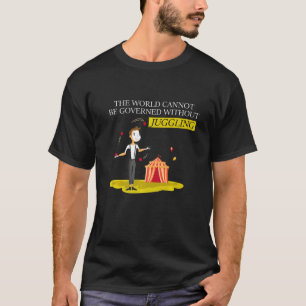 Juggler Circus Performer Tricks with Balls & Pins T-Shirt