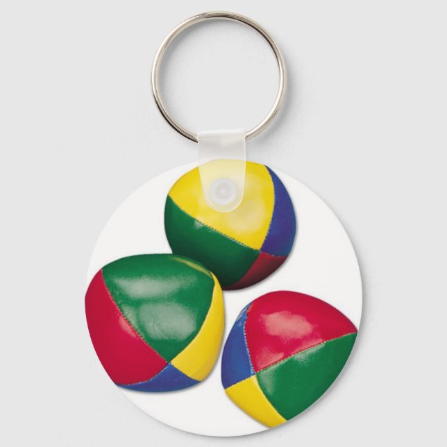 juggling-bean-balls key ring (Front)