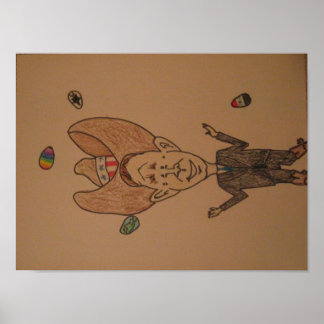 Juggling Bush Poster