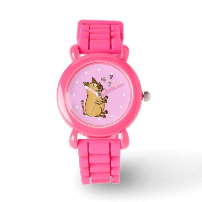Juggling Cat Watch (Front)