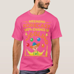 Juggling Clown Costume Circus Juggle Lover Birthda T-Shirt