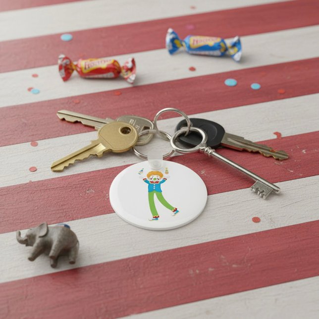 Juggling Clown Key Ring (Creator Uploaded)