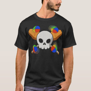 Juggling crew Jolly pirate  no caption T-Shirt