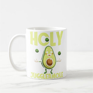Juggling Juggler - Juggle Artist Avocado Holy Jugg Coffee Mug