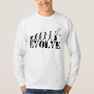 Juggling Juggler Juggle Evolution Sports Art T-Shirt