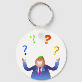 Juggling Questions Key Ring