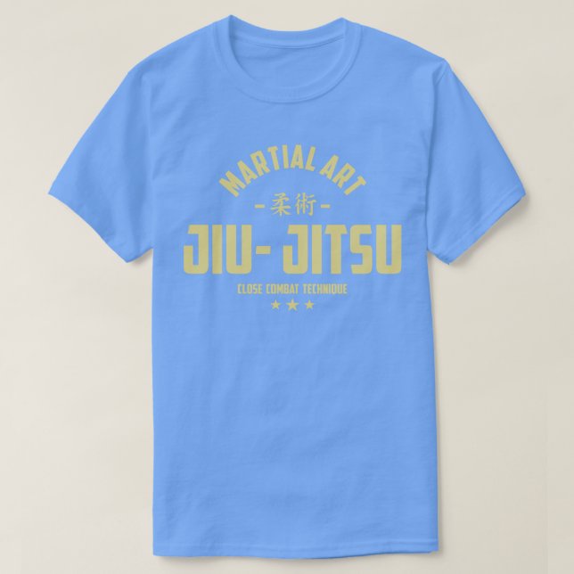 JUI JITSU THYPHOGRAPHY ART T-Shirt (Design Front)