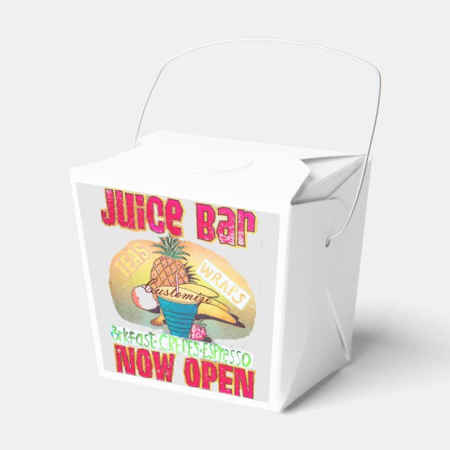 Juice Bar Sign Thunder_Cove Favour Box (Front Side)