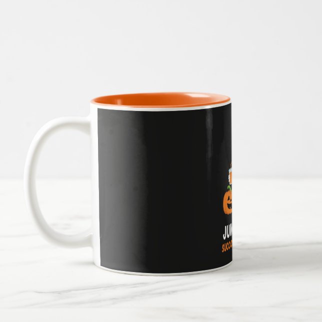 "Juice Before Boos" Halloween Ghost Mug  (Left)