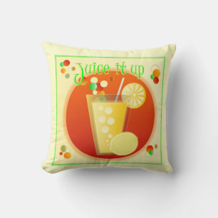 Juice it Up Party Time Sunroom Pillows