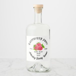 Juice Preserves Personalised Classic Cla Liquor Bottle Label