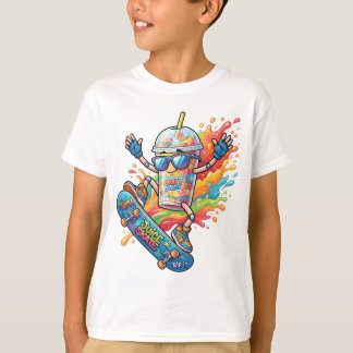 Juice Skate Rider | Cool Summer Streetwear Design T-Shirt