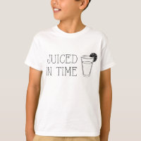 Juiced In Time Funny Fruit Drink Summer Pun