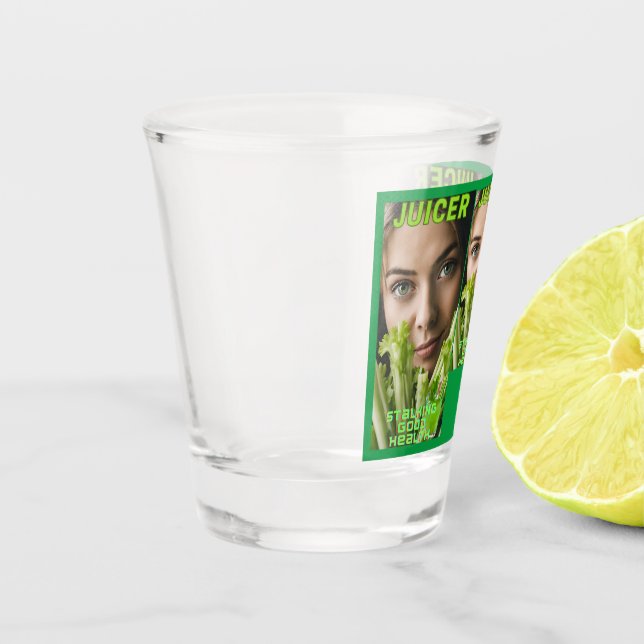 Juicer's Perfect Shot glass (Left)