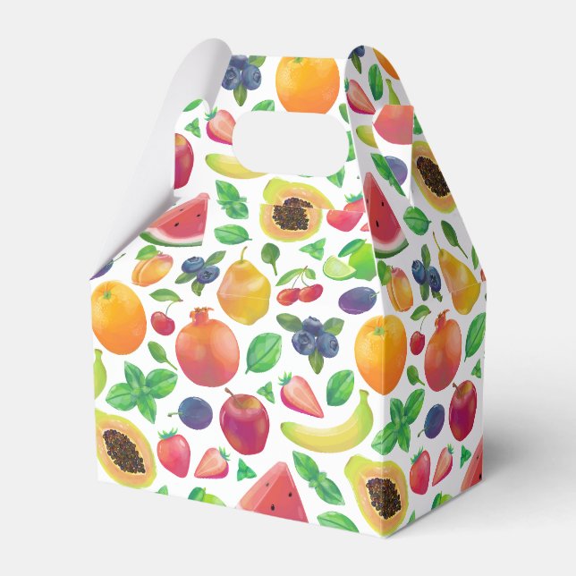 Juicy bright fruits  favour box (Front Side)