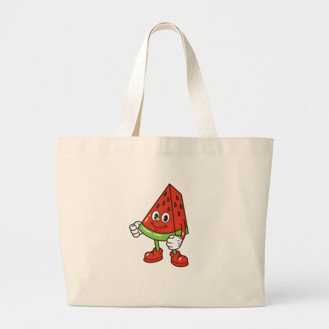 Juicy Buddy Large Tote Bag (Front)