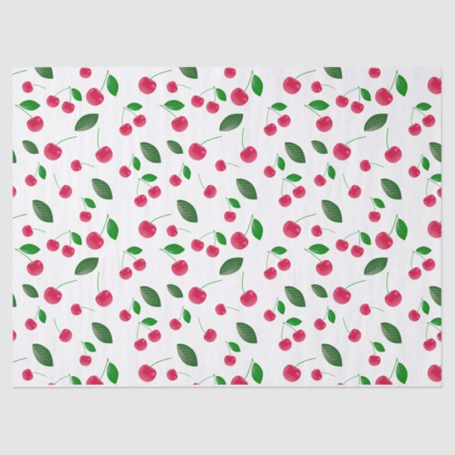 Juicy cherry tissue paper (Front)