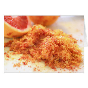 Juicy Citrus Blood Oranges and Zest