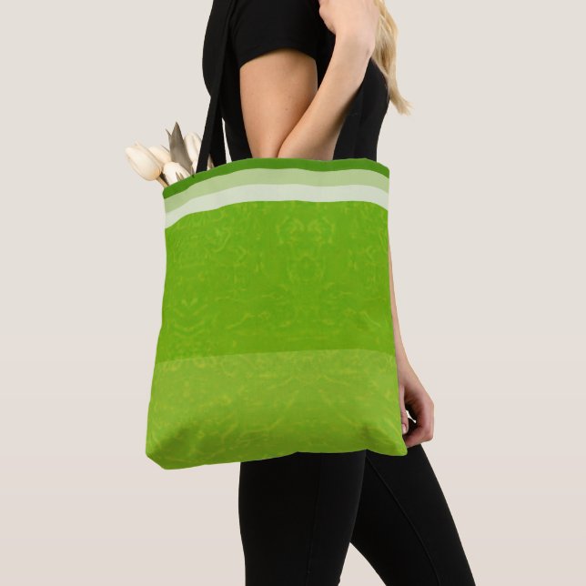 Juicy Citrus Lime Fruit Slice Colours Tote Bag (Close Up)