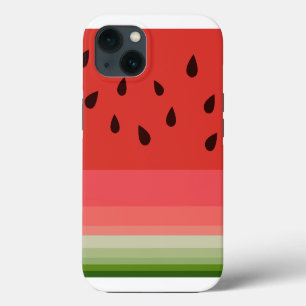 Juicy Delicious Ripe Watermelon With Seeds Design iPhone 13 Case