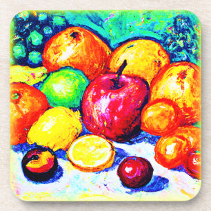 Juicy Delights Fruits. Buy Now Coaster
