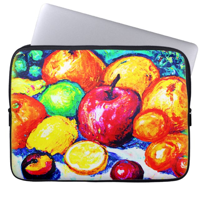 Juicy Delights Fruits. Buy Now Laptop Sleeve (Front)