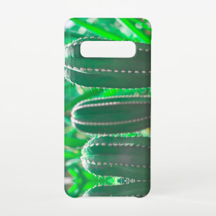 Juicy Green cactus plant leaves Samsung Galaxy Case