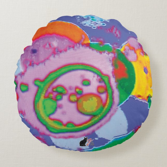 Juicy KC image Round Cushion (Front)